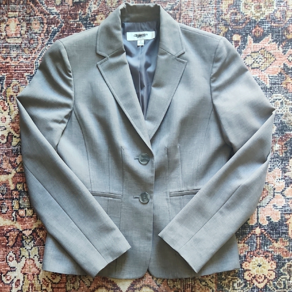 JONES STUDIO | Gray Suit Blazer